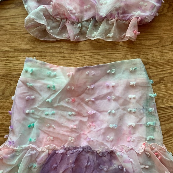 HOLOGRAPHIC COTTON CANDY TWO PEICE FAIRY - Picture 4 of 4